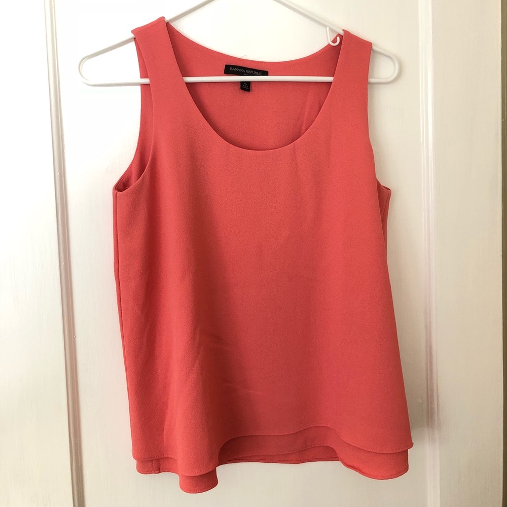 Banana Republic rose pink tank